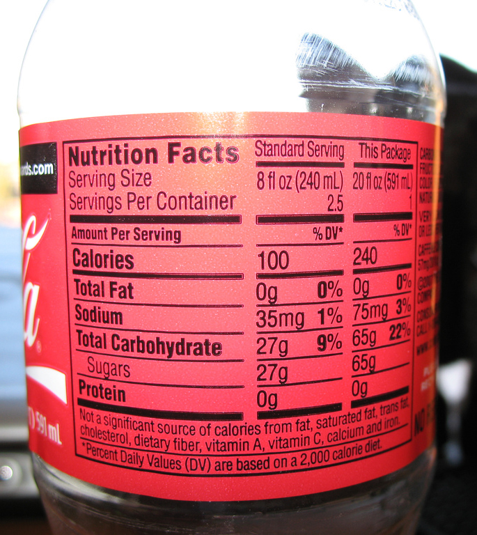 Nutrition Facts | Coca-Cola
